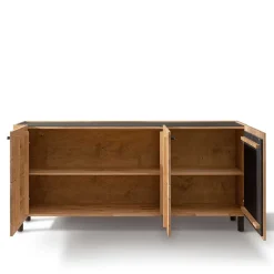 Skandi Sideboard aus Wildeiche massiv - Valouis