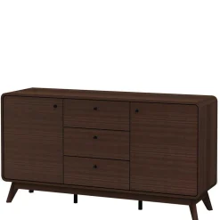 Skandi Sideboard in Walnuss Optik - Pastilla