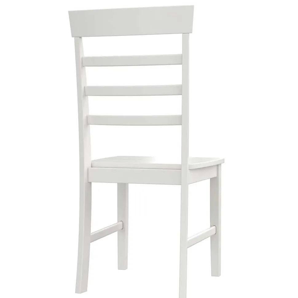 Skandi Tischgruppe in Weiß - Rarera (dreiteilig)