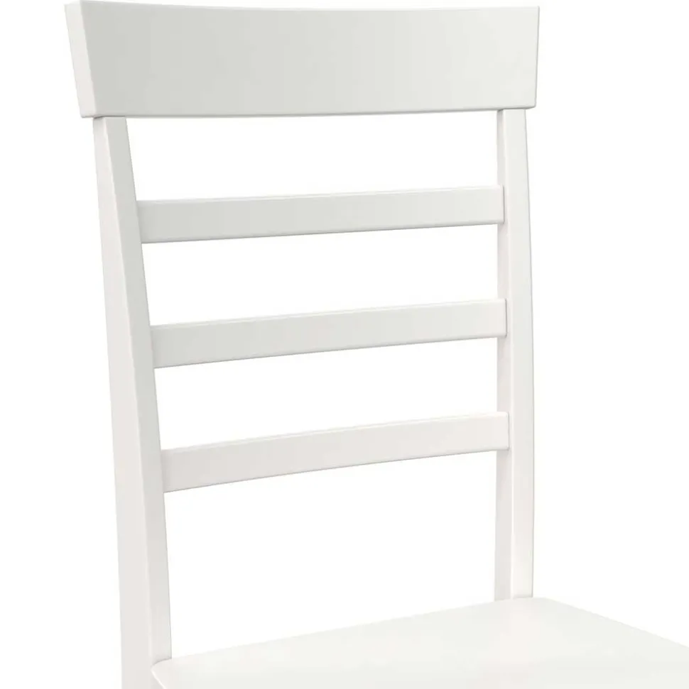 Skandi Tischgruppe in Weiß - Rarera (dreiteilig)