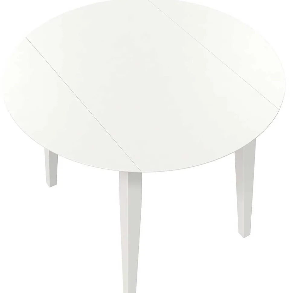 Skandi Tischgruppe in Weiß - Rarera (dreiteilig)