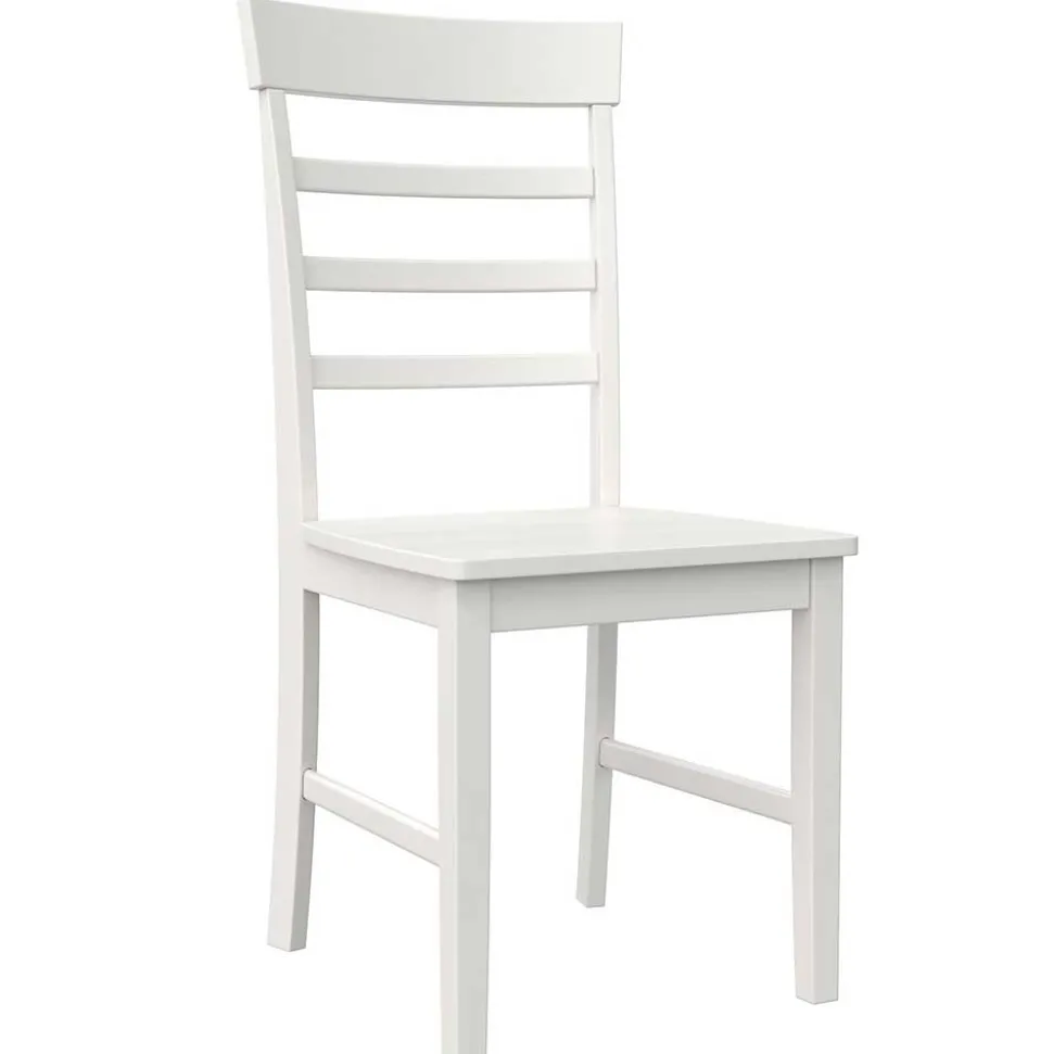 Skandi Tischgruppe in Weiß - Rarera (dreiteilig)