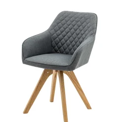 Skandi Tischgruppe mit Armlehnstühlen - Lusa (fünfteilig)