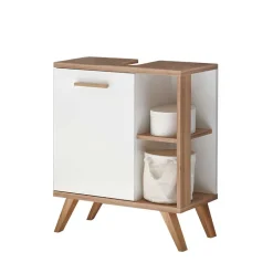 Skandi Waschbeckenunterschrank zweifarbig - Timur