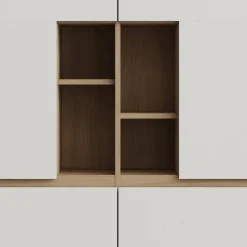 Skandi-TV-Wohnwand Kombi - Ovidio (vierteilig)