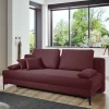 Sofa mit Bettfunktion in dunklem Lila - Ninjos