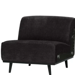 Sofa-Modul in Dunkelgrau Breitcord-Bezug - Vibka