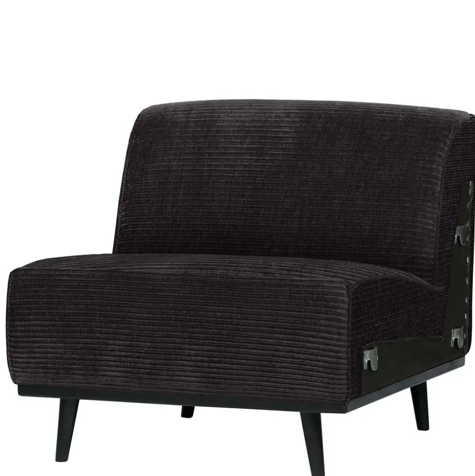 Sofa-Modul in Dunkelgrau Breitcord-Bezug - Vibka