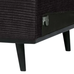 Sofa-Modul in Dunkelgrau Breitcord-Bezug - Vibka