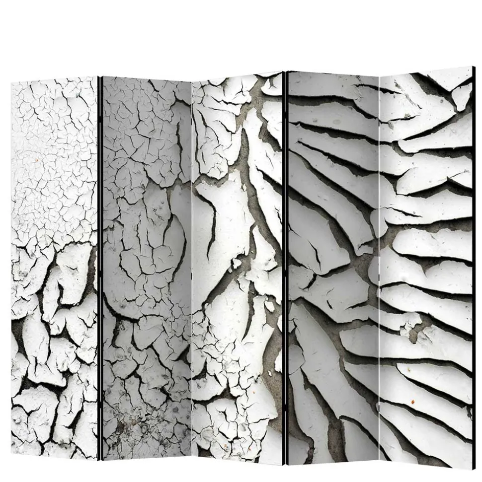 Spanische Wand aus Leinwand & Holz Fichte - Krispa