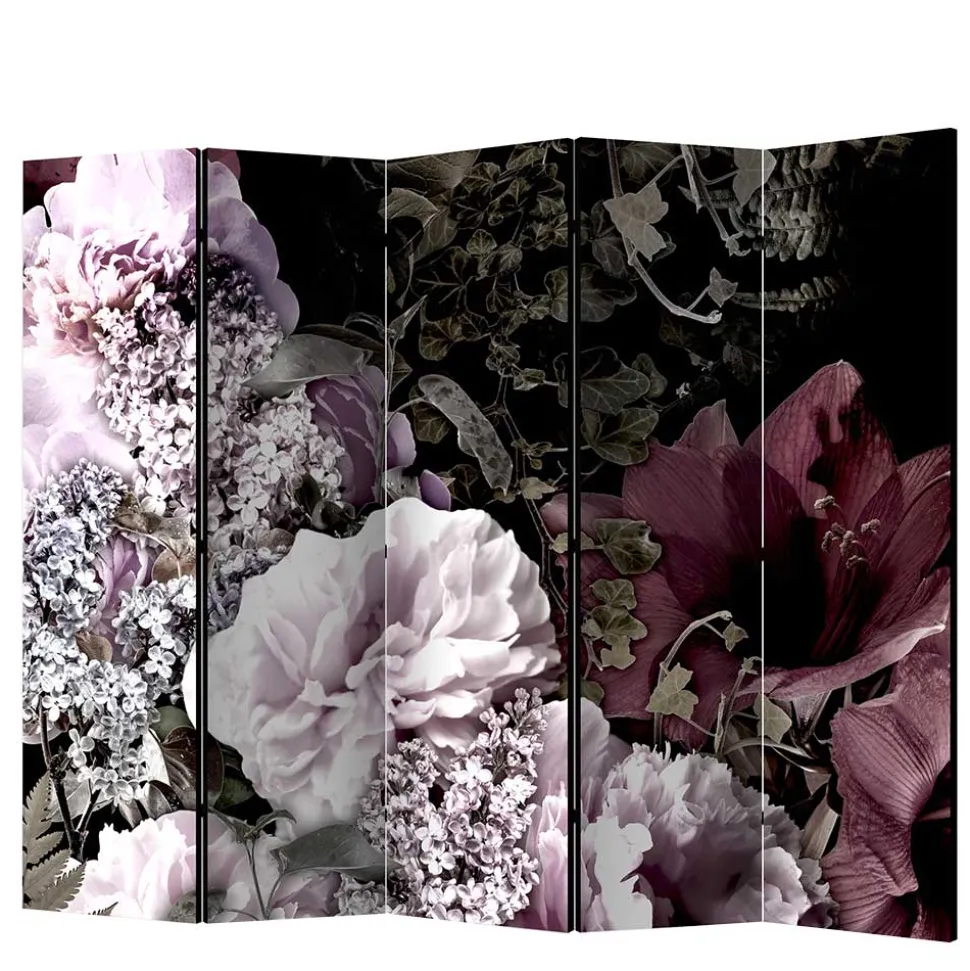 Spanische Wand mit Blumen Fotodruck - Garaton