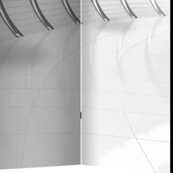 Spanische Wand mit futuristischem 3D Druck - Zeilo