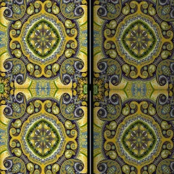 Spanische Wand mit Kachelmuster - Laimas