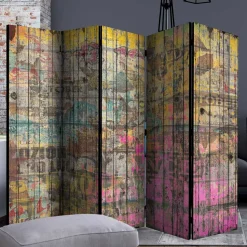 Spanischer Raumteiler mit Graffiti Motiv - Ionnis