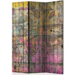 Spanischer Raumteiler mit Graffiti Motiv - Ionnis