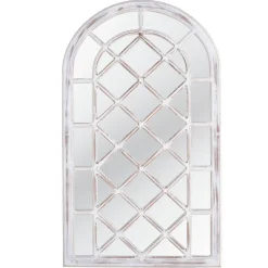 Spiegel im Rundbogen Kirchenfenster Design - Montego