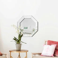 Spiegel in achteckiger Form - Shining