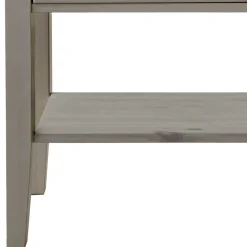 Spiegel mit Kommode Cempino in Grau (zweiteilig)