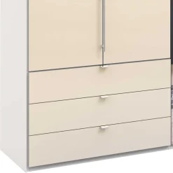 Spiegel Schlafzimmerschrank mit Falttüren - Zidarie