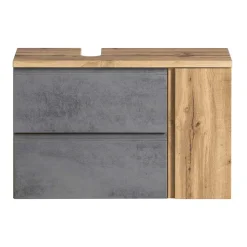 Spiegelschrank 4-türig & Unterbeckenschrank - Mia (zweiteilig)