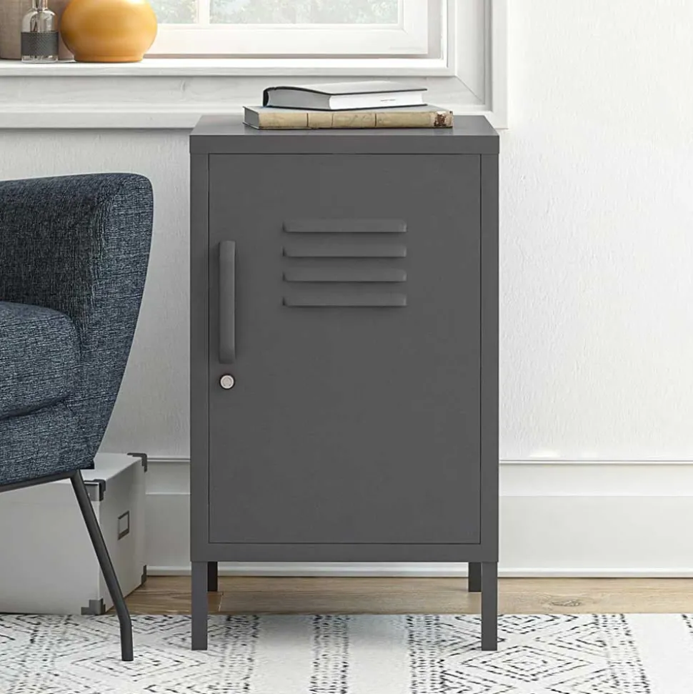 Spind Optik Kommode mit Tür - Vespania