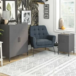 Spind Optik Kommode mit Tür - Vespania