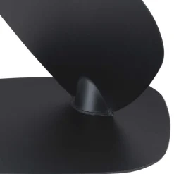 Stahl Beistelltisch in Schwarz pulverbeschichtet - Acapella