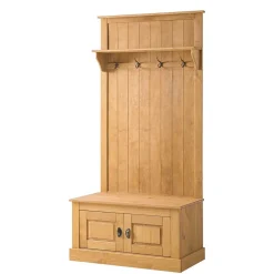 Standgarderobe aus Kiefer Massivholz - Kumico