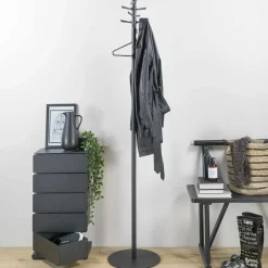 Standgarderobe Garderobenständer aus Stahl - Paola