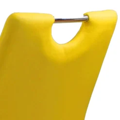Stapelbare Polsterstühle in Gelb - Liguria (4er Set)