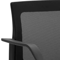 Stapelbarer Armlehnenstuhl in Schwarz & Dunkelblau - Calicantas