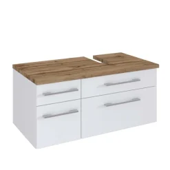 Stauraum Badschrank mit Siphon-Ausschnitt - Enwicos I