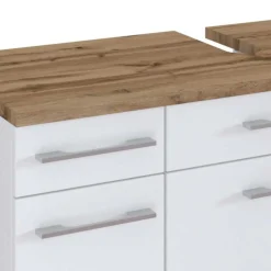 Stauraum Badschrank mit Siphon-Ausschnitt - Enwicos I