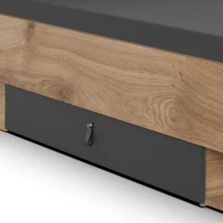 Stauraum Bett mit 180x200 cm Liegefläche - Enegal