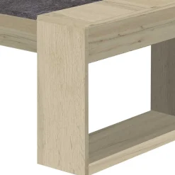 Stauraum Couchtisch mit Tischplatte zum Hochklappen - Pazionan