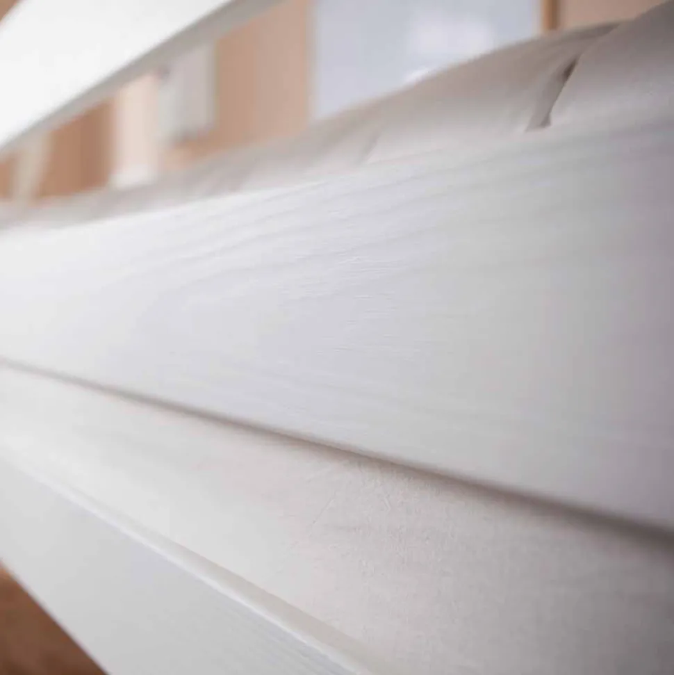 Stauraum Etagenbett in Weiß Forcia aus Kiefernholz