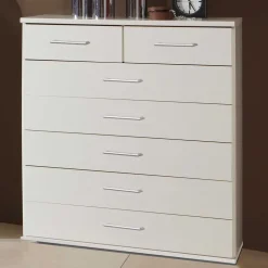 Stauraum Kommode Mellevos in Weiß