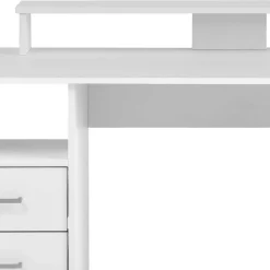 Stauraum Schreibtisch mit Bildschirmaufsatz - Fegura