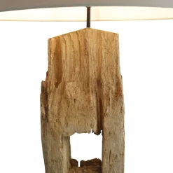 Stehleuchte mit Treibholz Fuß - Jendras