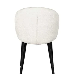 Stühle in Cremeweiß Struktursamt - Levetreal (2er Set)