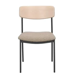 Stühle mit Polstersitz in Beige - Gora (2er Set)