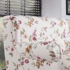 Stoff Sofa Sweet mit Blumenmuster