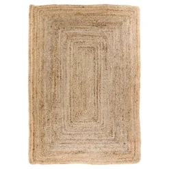 Strapazierfähiger Naturfaserteppich aus Jute - Maicha