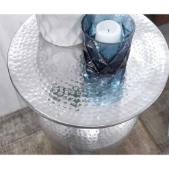 Stylischer Metalltisch mit Vasen Design - Myranga