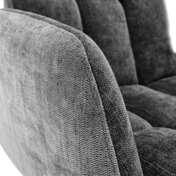 Stylischer Tischsessel auf Drehgestell - Cavan (2er Set)