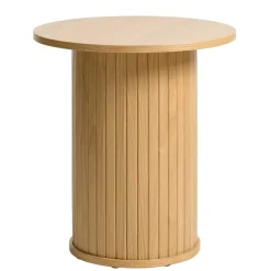 Säulentisch Beistelltisch in rundem Design - Teorina