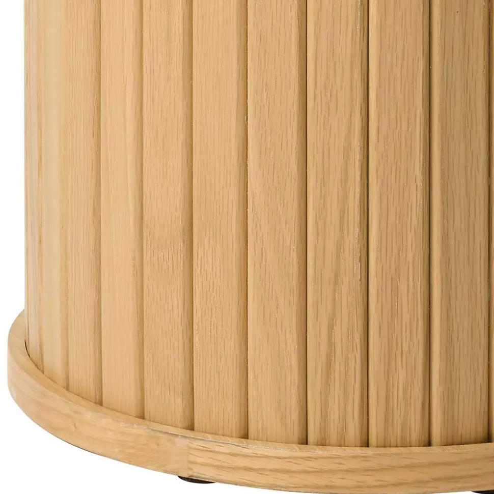 Säulentisch Beistelltisch in rundem Design - Teorina