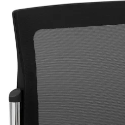 Swing Stapelstuhl mit Mesh Rücken Schwarz - Castello