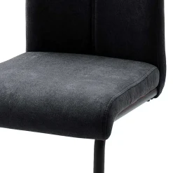 Swingstühle in dunklem Grau - Lacrunia (4er Set)