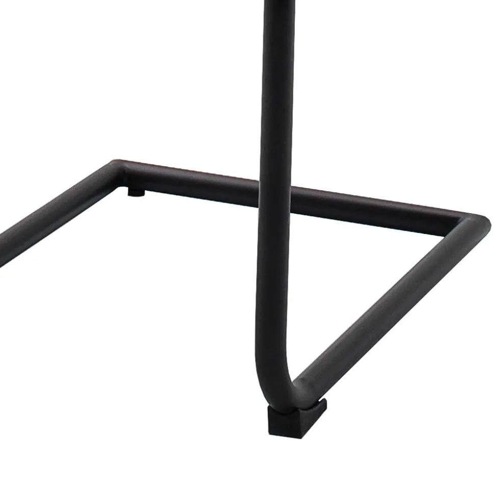 Swingstühle in dunklem Grau - Lacrunia (4er Set)